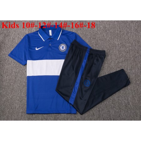Chelsea 2020/21 Dětské Tréninkový Polokošile M003